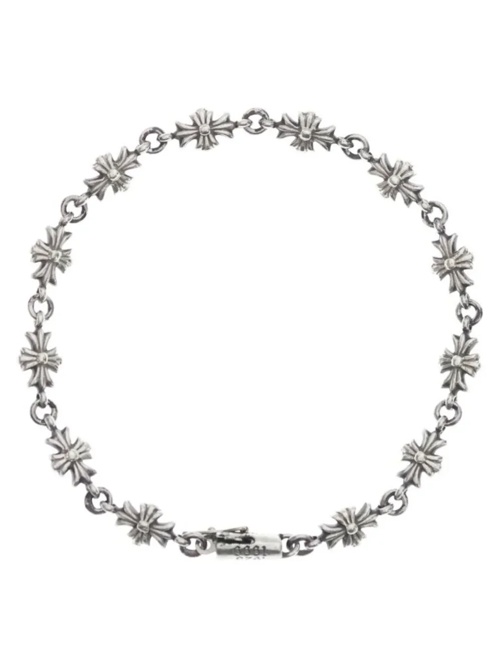 Chrome Hearts Tny CH Pls Tiny CH Plus Bracelet Silver